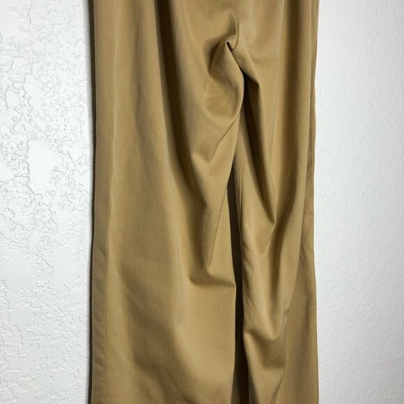 Escada golden tan wool blend trouser pants - Picture 13 of 15